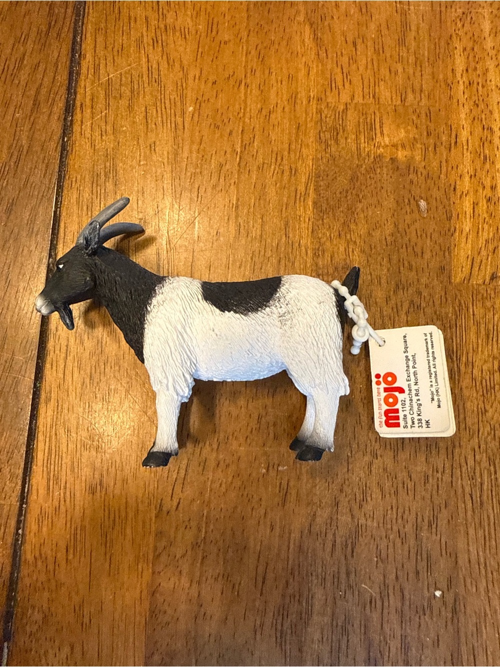 Mojo Fun Goat Figurine - Black and White